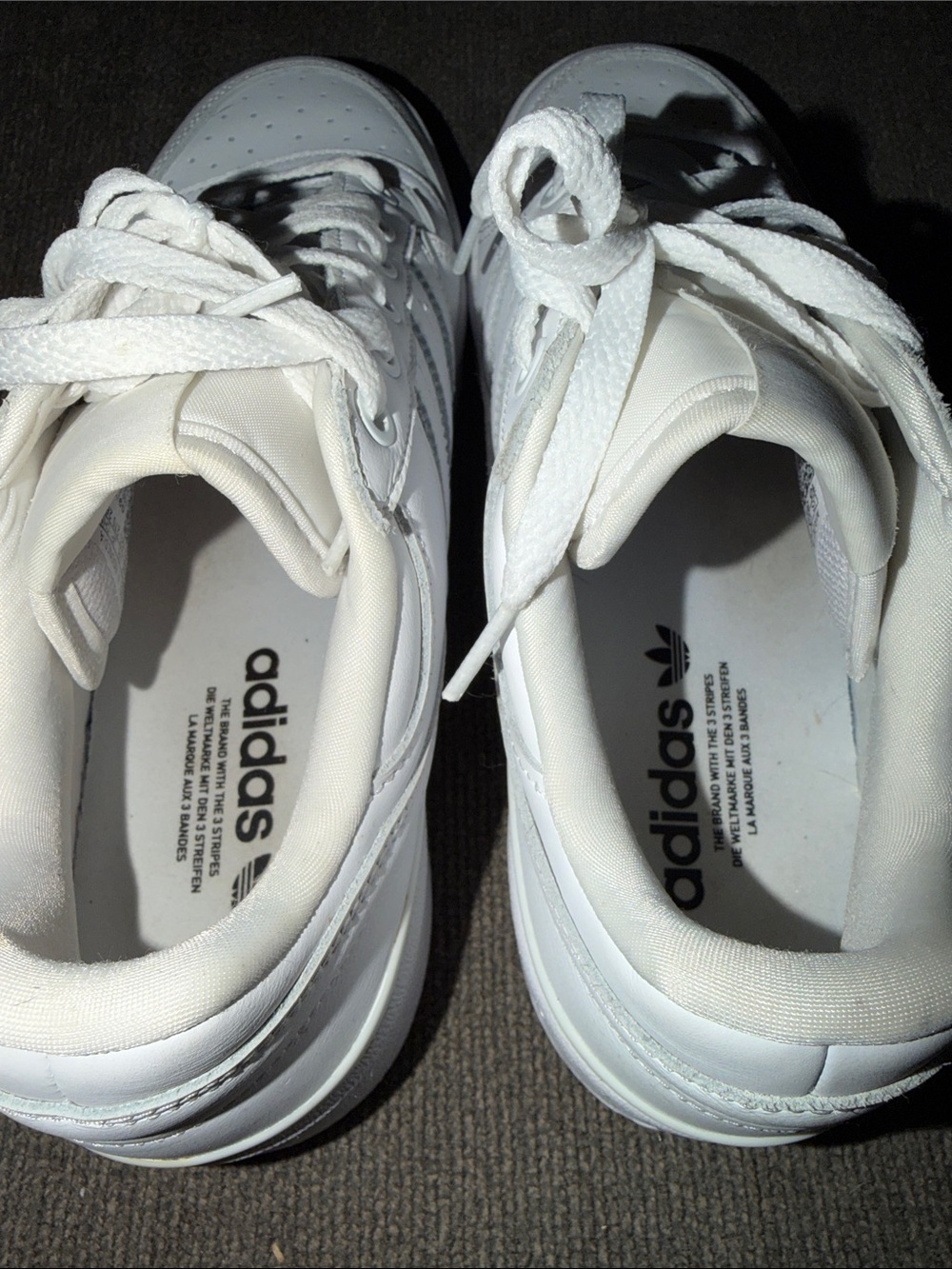 Adidas FORUM BOLD STRIPES SHOES Size 10 women’s - Picture 4 of 7